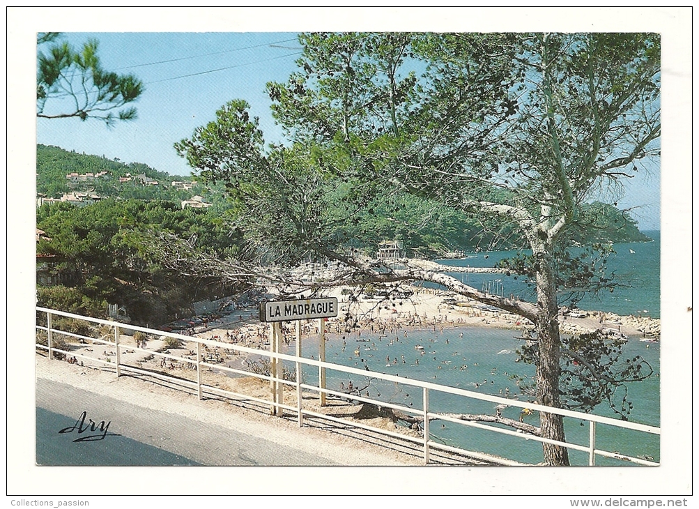 Cp, 83, Saint-Cyr -Les Lecques, La Madrague, écrite 1987 - Les Lecques