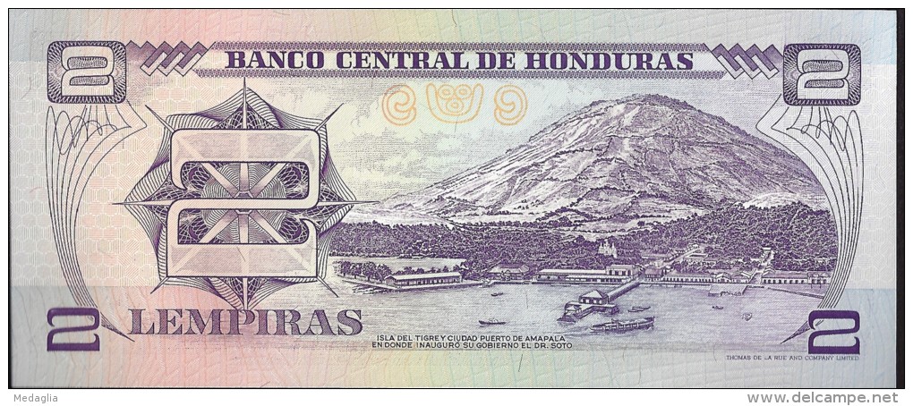 HONDURAS - 2 Lempira 1994 - UNC - Honduras
