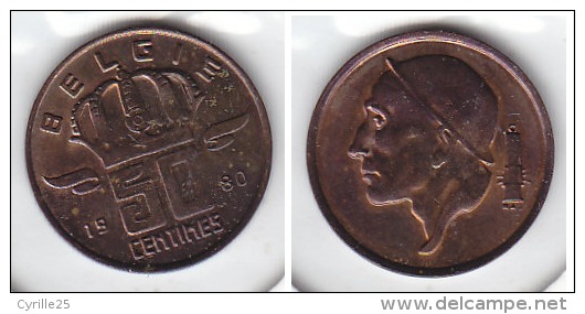 50 CENTIMES Bronze Baudouin 1980 FL - 50 Centimes