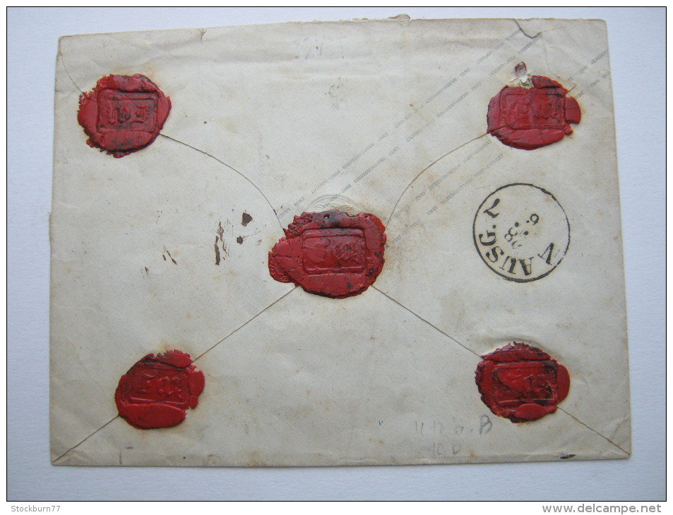 1858, Geldbrief Aus Egeln - Ganzsachen