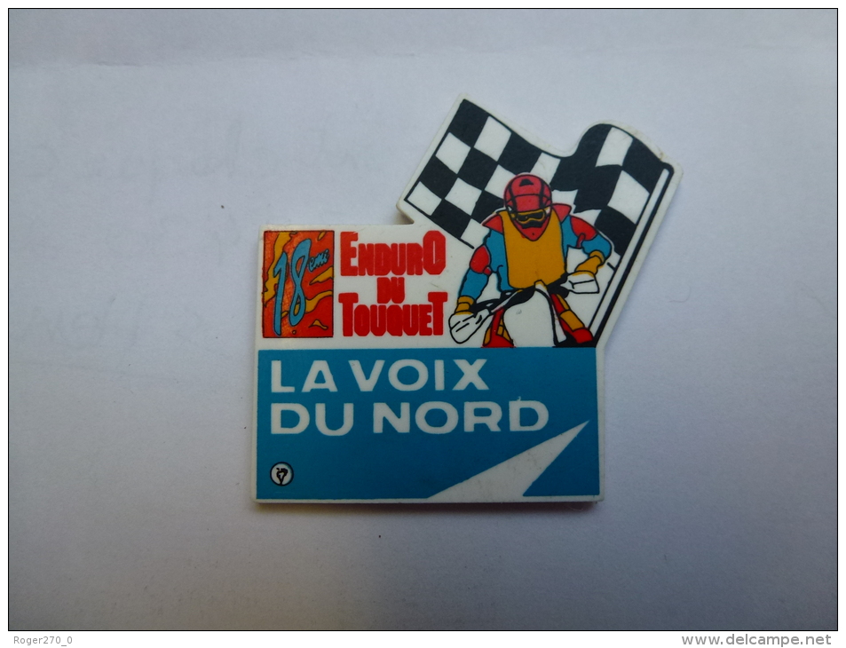 Magnets , Média Journal La Voix Du Nord , Moto , Enduro Du Touquet - Sports