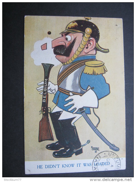 1916, Propagandakarte Aus UMZINTO - Briefe U. Dokumente