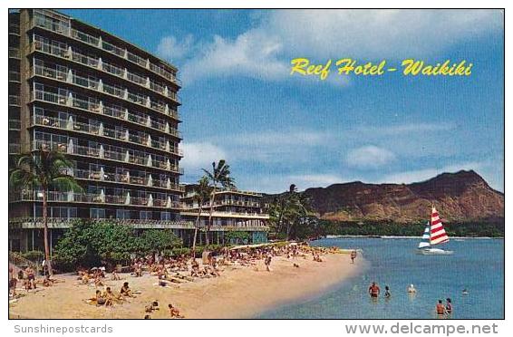 Hawaii Oahu Waikiki Beach Diamond Head And The Reef Hotels - Oahu