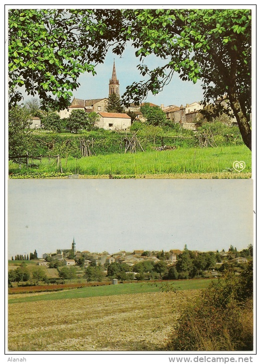 BOURG De VISA X 2 Vue Générale Et Un Des Aspects Du Village (APA Poux) Tarn & Garonne (82) - Bourg De Visa