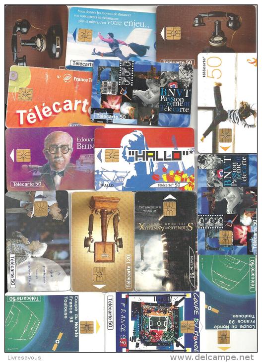 Lot De 24 Télécartes Diverses Des Années 1998 - 1998