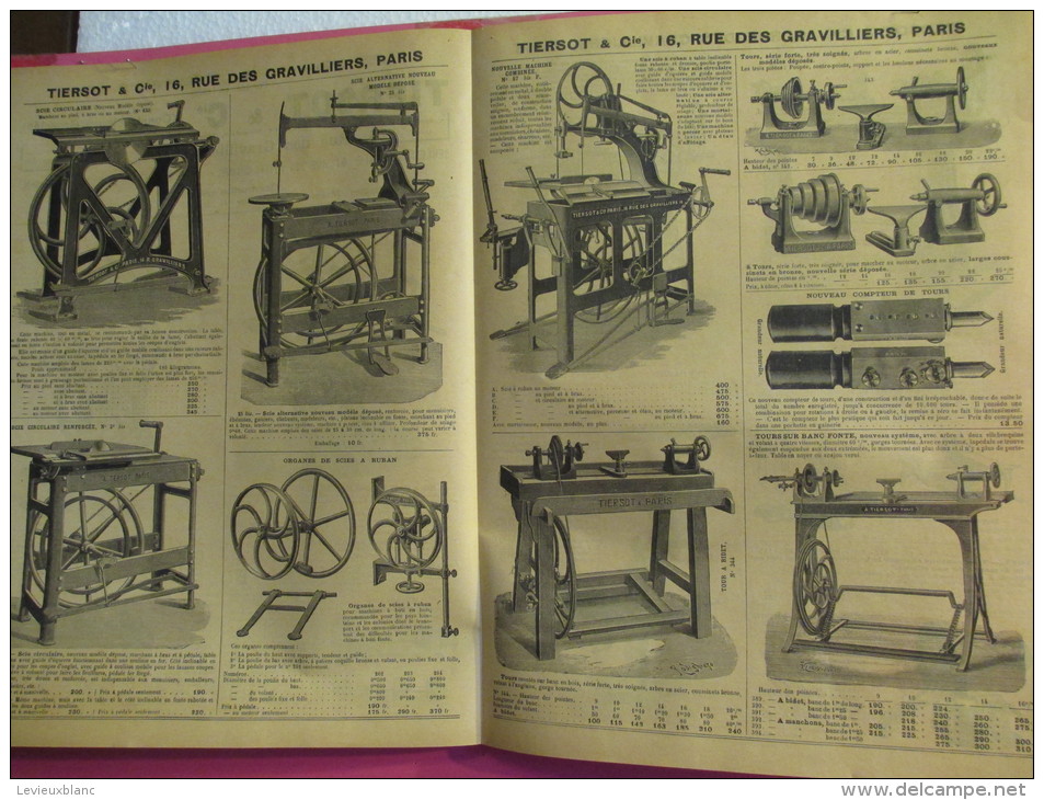 Tiersot & Cie/ Constructeurs Brevetés/Catalogue/Machin Es Outils/COULOMMIERS/Seine Et Marne /1904  CAT36 - Autres & Non Classés