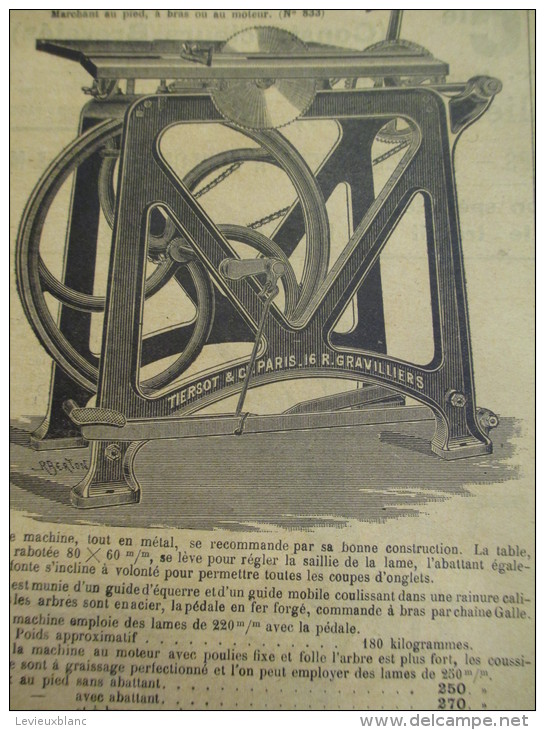 Tiersot & Cie/ Constructeurs Brevetés/Catalogue/Machin Es Outils/COULOMMIERS/Seine Et Marne /1904  CAT36 - Autres & Non Classés