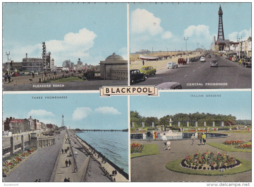 Reino Unido-Blackpool--Diversas Vistas-- - Blackpool