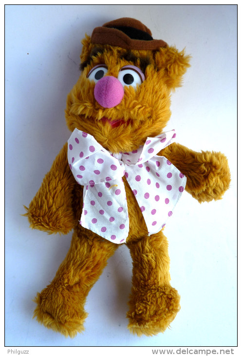 PELUCHE MIUPPET FOZZIE - MUPPETS SHOW - 80s GERHARDSHOFEN  ALTURA - Autres & Non Classés