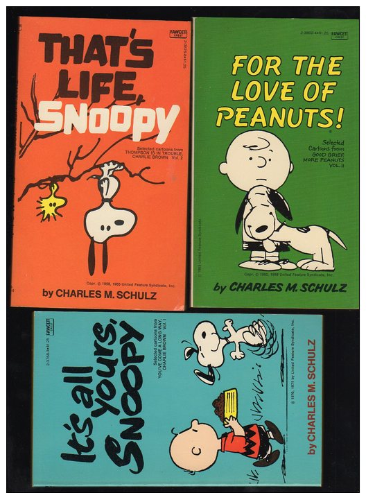 Snoopy Charly Brown  BOX Of 5 !!!!!! (Co16) - Autres & Non Classés