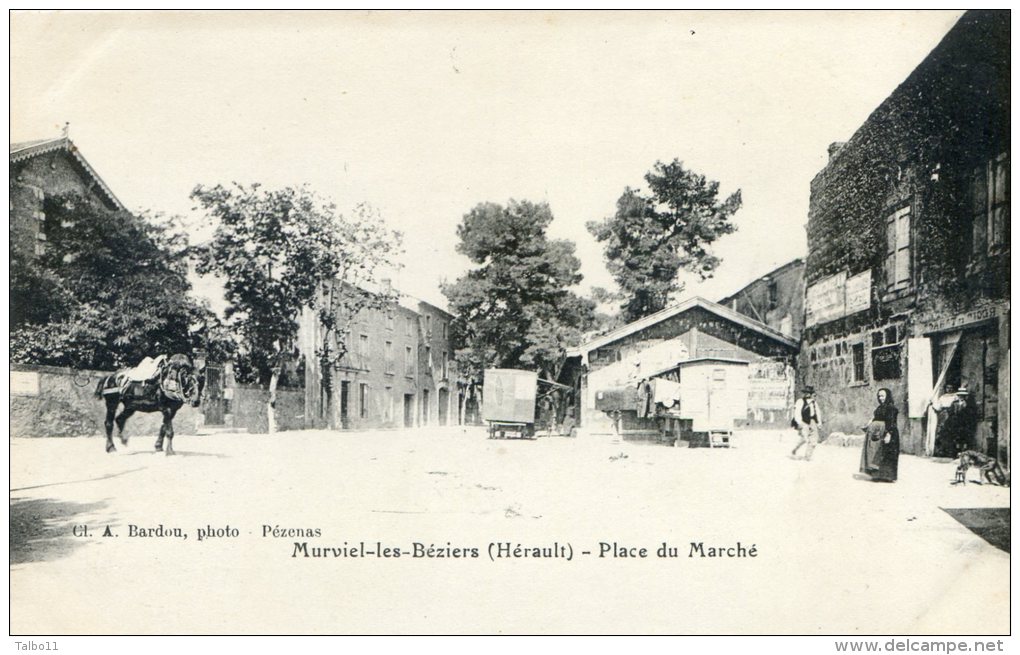 Murviel Les Béziers - Place Du Marché - Capestang