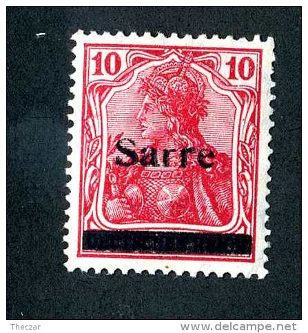 1420e  Saar 1920  Michel #6 III  Mint* ( Cat.€.70 )  Offers Welcome! - Nuevos