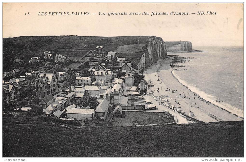 Les Petites Dalles   76  Les Falaises, Vue Générale - Sonstige & Ohne Zuordnung