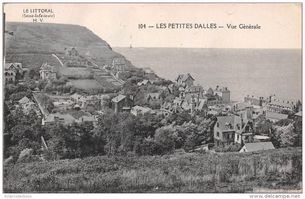 Les Petites Dalles   76  Les Falaises, Vue Générale - Altri & Non Classificati