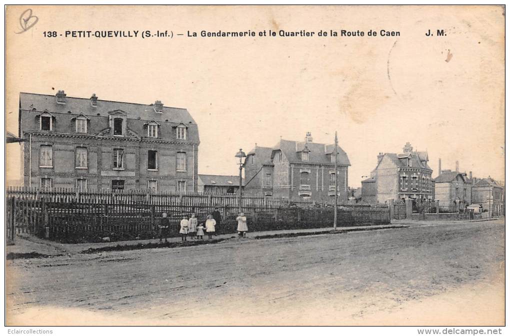 Petit Quevilly   76    Gendarmerie Et Route De Caen - Altri & Non Classificati