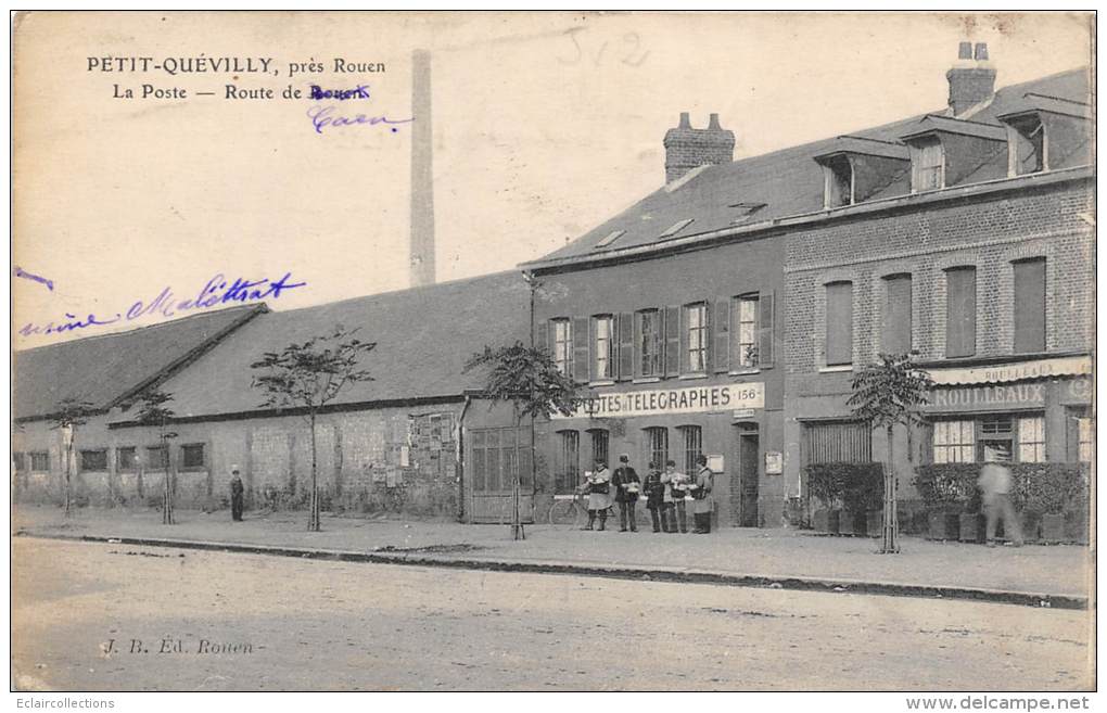 Petit Quevilly   76    La Poste Et Route De Caen - Andere & Zonder Classificatie