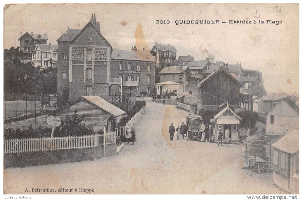 Quiberville    76     Arrivée A La Plage - Sonstige & Ohne Zuordnung