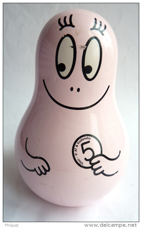 TIRELIRE - BARBAPAPA EN BOIS - VILAC (1) - Autres & Non Classés