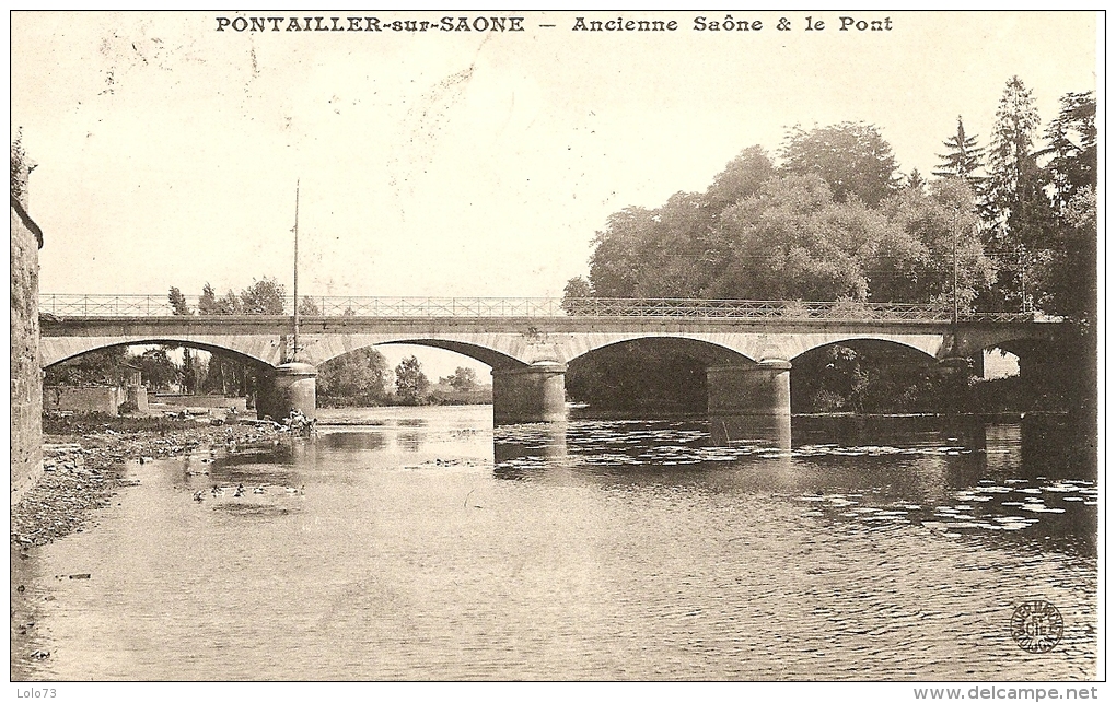 Pontailler-sur-Saône - Ancienne Saône Et Le Pont - Sonstige & Ohne Zuordnung