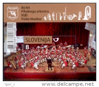 SLOVENIA 2011 Mi 890 - Music, Post Orchestra Maribor Marburg A D Drau Musik - MNH ** - Slovénie