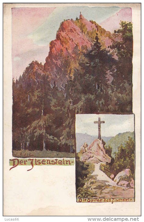 1900 CIRCA - DER ILSENSTEIN - DIE SPILZE DEL ILSENSTEIN - Ilsenburg