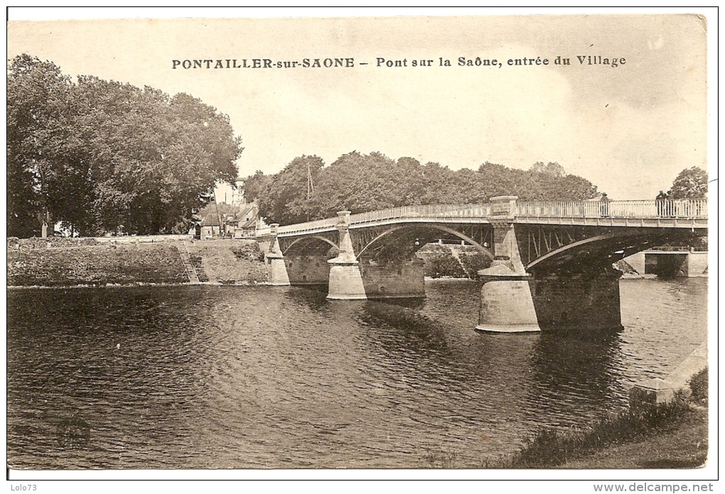 Pontailler-sur-Saône - Pont Sur La Saône, Entrée Du Village - Sonstige & Ohne Zuordnung