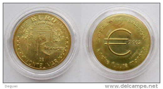 1 Euro Temporaire Precurseur MONTELIMAR  1998, RRRR, BR, Nr. 443, 900 Ex. Only - Euro Der Städte