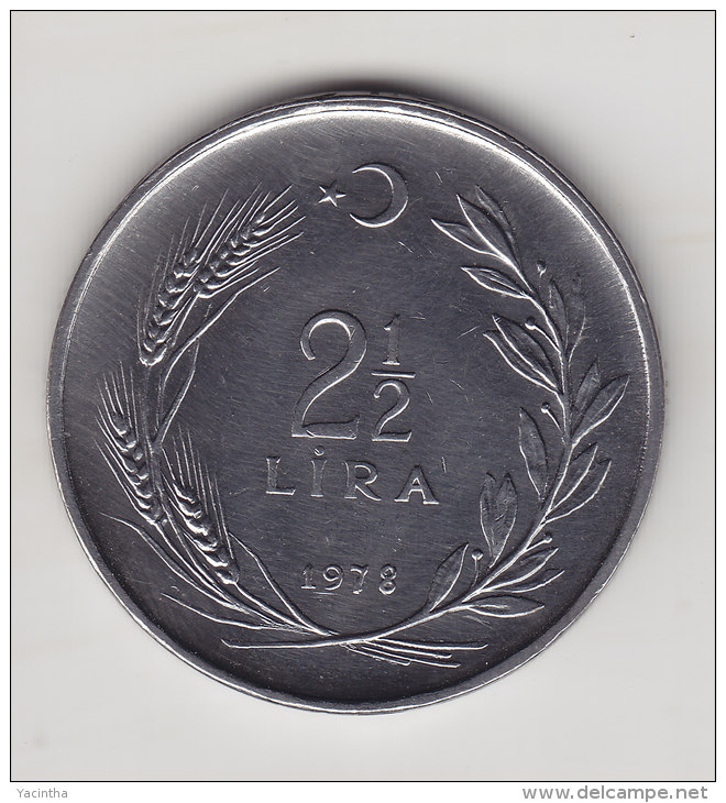 @Y@   Turkije  2 1/2 LIRA  1978  Unc    (2508) - Turkije