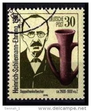 DDR / East-Germany: 'Heinrich Schliemann - Troja, 1990' / 'Troy', Mi. 3364; Yv. 2963; Sc. 2847 Oo - Gebruikt