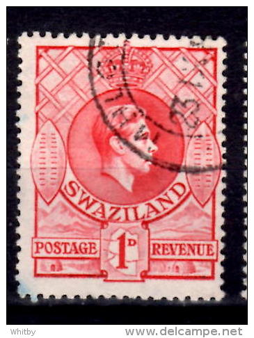 Swaziland 1938 1p King George VI Issue #28 - Swaziland (...-1967)