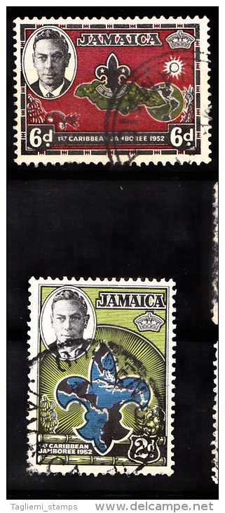 Jamaica, 1952, SG 151 - 152, Complete Set, Cancelled - Jamaica (...-1961)