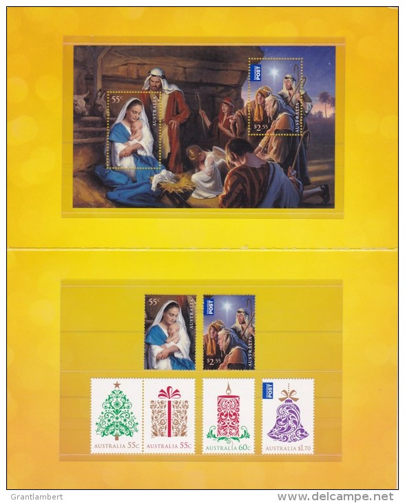 Australia 2013 Christmas Presentation Pack - Stamps + MS MNH - Presentation Packs