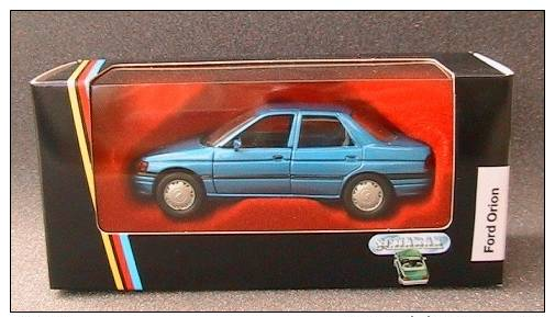 FORD ORION GHIA BERLINE 4 PORTES SCHABAK BLUE METAL 1/43 MADE IN GERMANY - Schabak