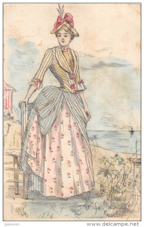 ILLUSTRATEUR  FEMME  MODE - 1900-1949