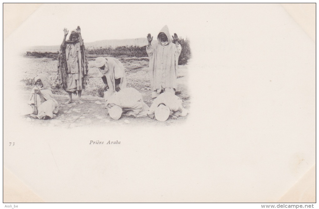 Algérie.- Prière Arabe . - Hommes