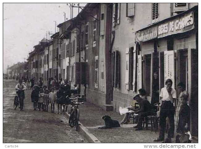 88  RAON L'ETAPE RUE JEAN JAURES CAFE - Raon L'Etape