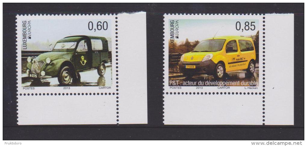 Luxembourg Mi 1969-1970 - Europa 2013 - Postal Vehicles * * - Nuovi