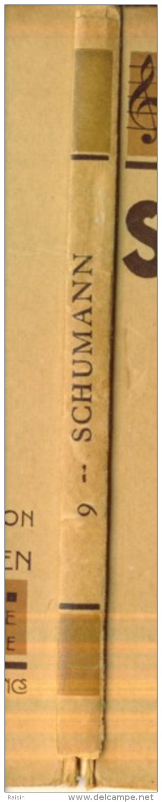 Une Heure De Musique Avec SCHUMANN  Adaptation Musicale Mme Heda Duvignau Préface Maurice REX Ed. Cosmopolites Paris  BE - S-U