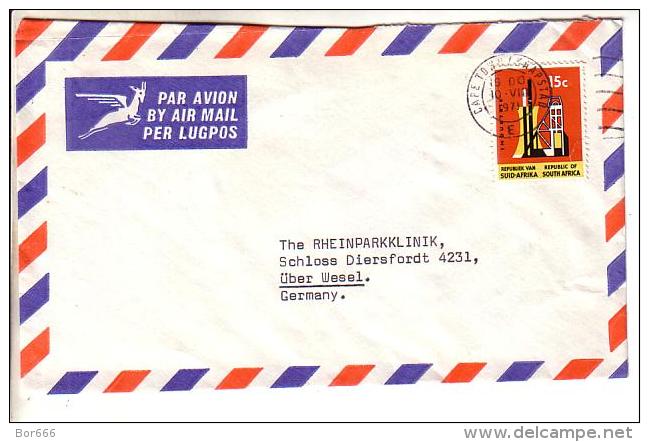 GOOD SOUTH AFRICA Postal Cover To GERMANY 1971 - Good Stamped: Industry - Covers & Documents