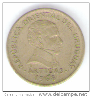 URUGUAY 1 PESO 1968 - Uruguay