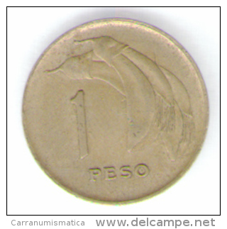 URUGUAY 1 PESO 1968 - Uruguay