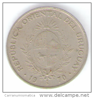 URUGUAY 20 PESOS 1970 - Uruguay