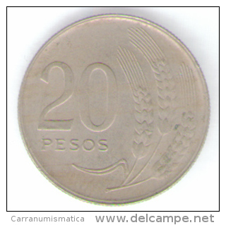 URUGUAY 20 PESOS 1970 - Uruguay