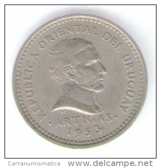 URUGUAY 5 CENTESIMOS 1953 - Uruguay