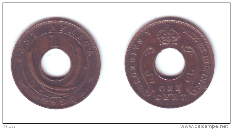 East Africa 1 Cent 1922 - Britische Kolonie