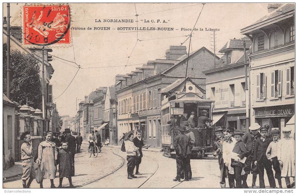 Sottevilles Les Rouen    76      Place De La Liberté   Tramway - Sotteville Les Rouen