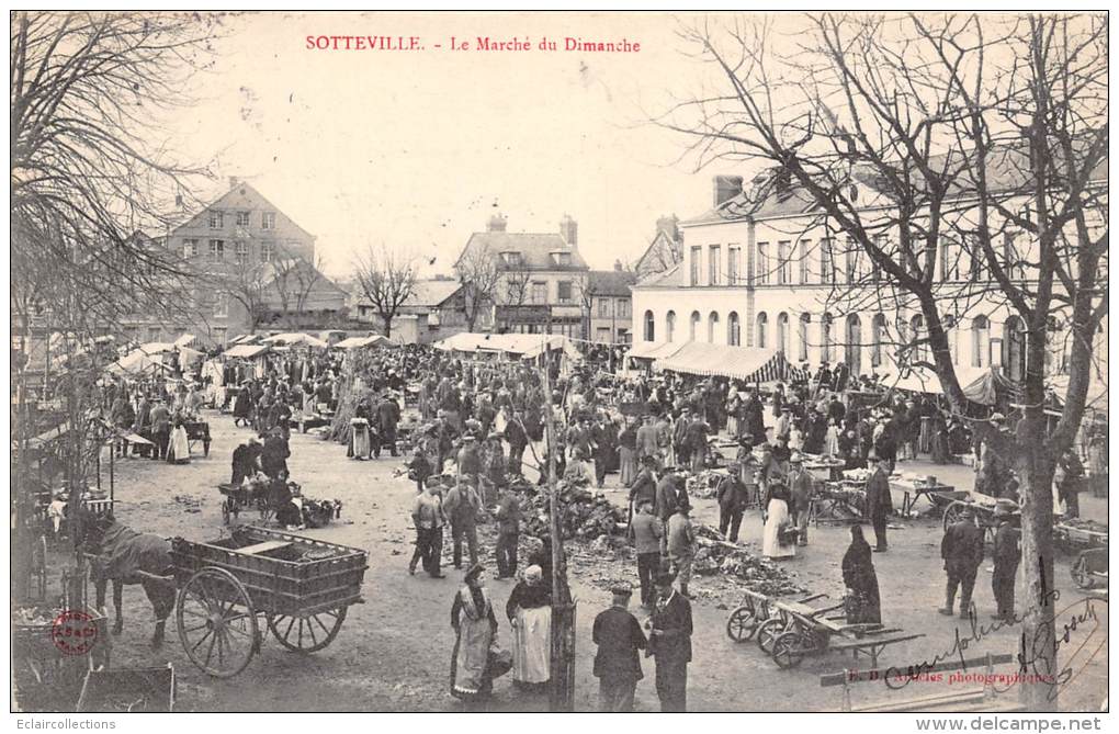 Sotteville Les Rouen   75   Marché Du Dimanche - Sotteville Les Rouen