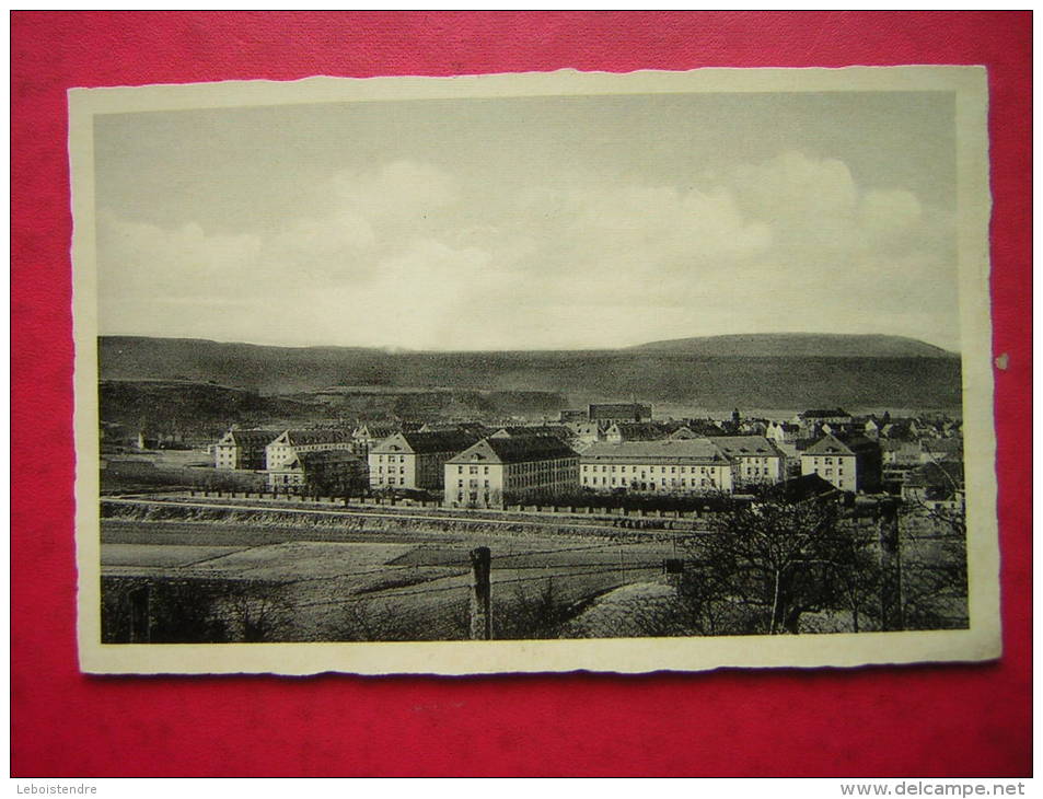 CPSM  ALLEMAGNE  WITTLICH VUE D'ENSEMBLE DES CASERNES ( OUEST )      VOYAGEE 1952 ?? - Willich