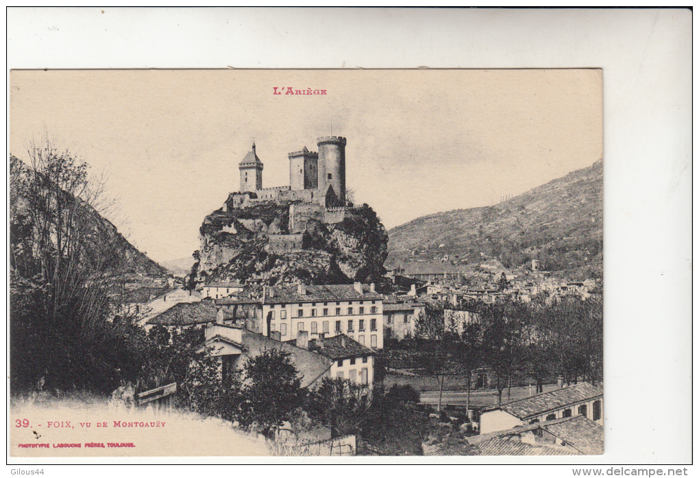 Foix  Vu De Montgauzy - Foix