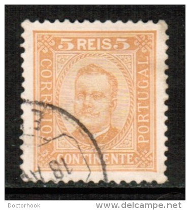 PORTUGAL     Scott # 67  VF USED - Used Stamps